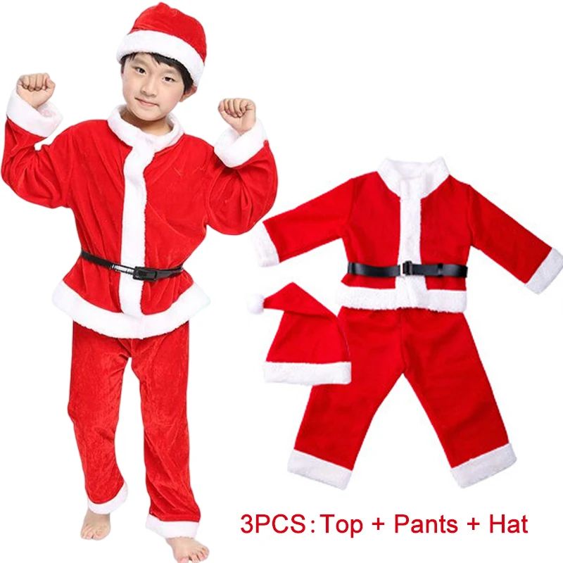 Elf Costume Christmas - Costume da Babbo Natale per bambini