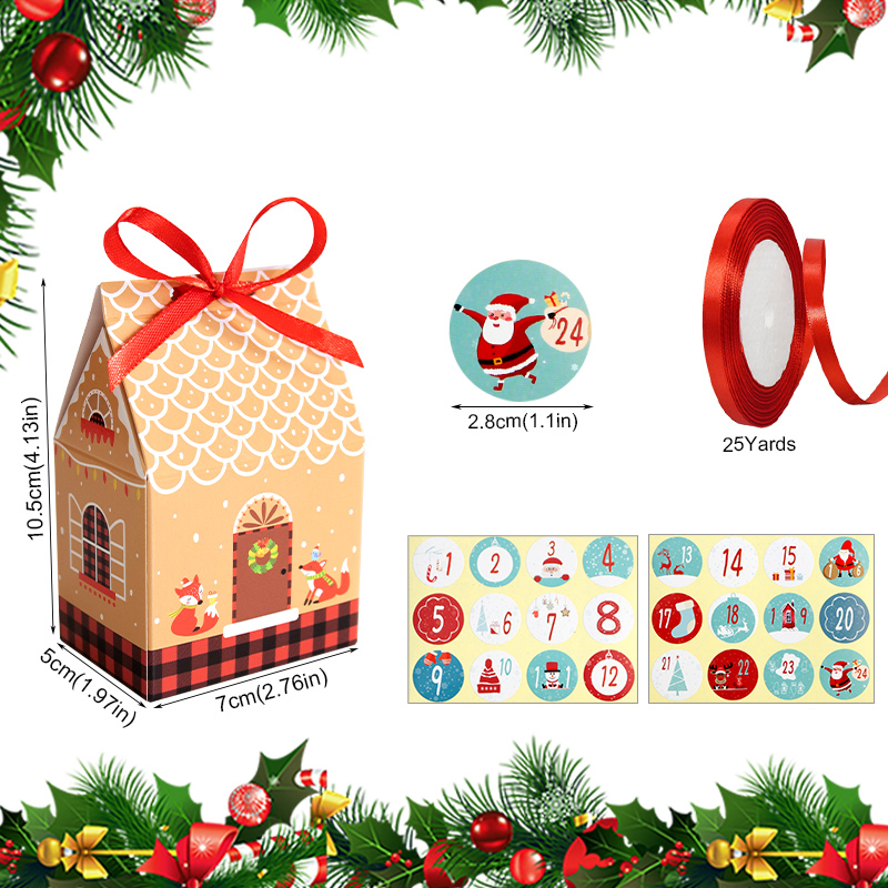 24 Set di Scatole Regalo a For - Advent Calendar Gift recensione e prezzo
