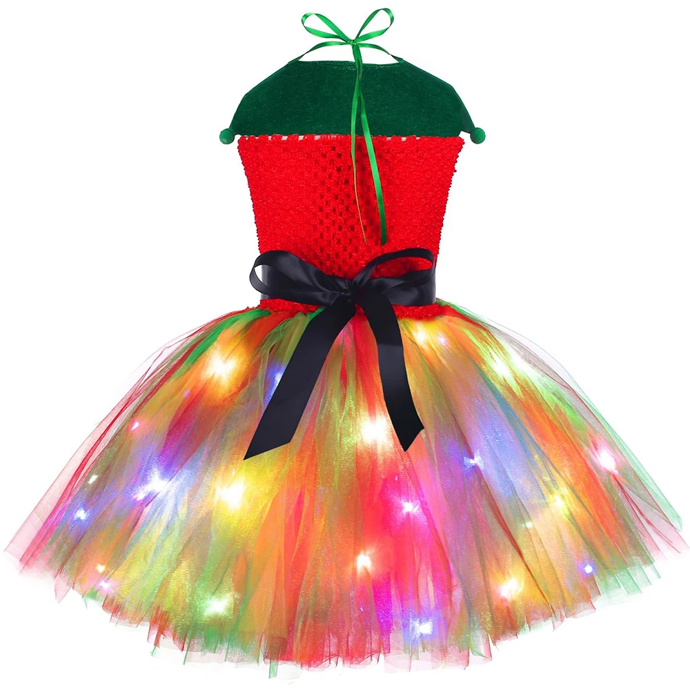 Abito tutù natalizio Abito da  - Elf Costume Christmas recensione e prezzo