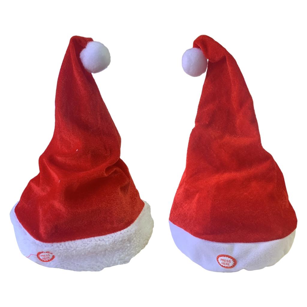 Canto danza cappelli di babbo  - Santa Hat Plush recensione e prezzo