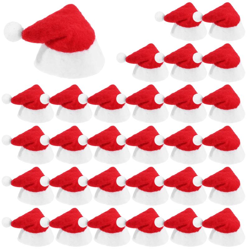 NUOVI 30 Cappellini di Babbo N - Santa Hat Plush recensione e prezzo