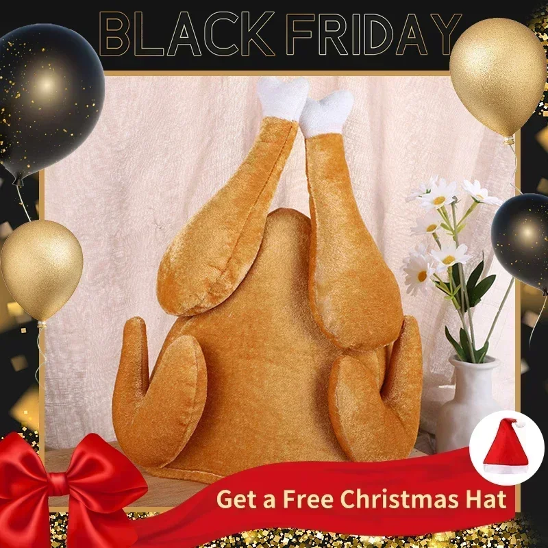 Nuovo peluche arrosto ringrazi - Santa Hat Plush recensione e prezzo