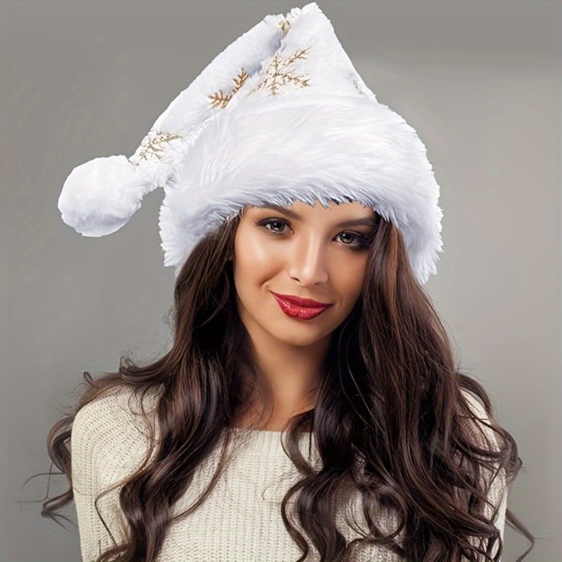 Cappello da Babbo Natale Bianc - Santa Hat Plush recensione e prezzo