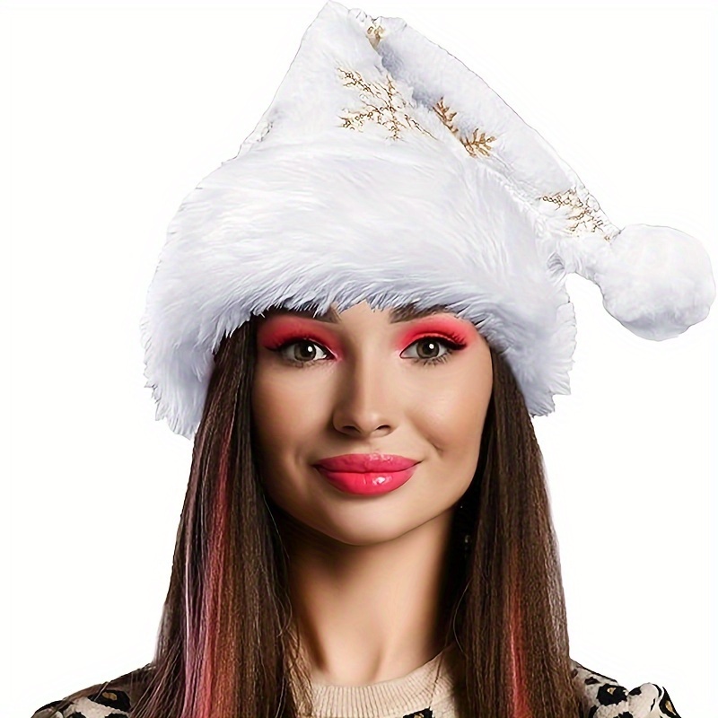 Cappello da Babbo Natale Bianc - Santa Hat Plush recensione e prezzo